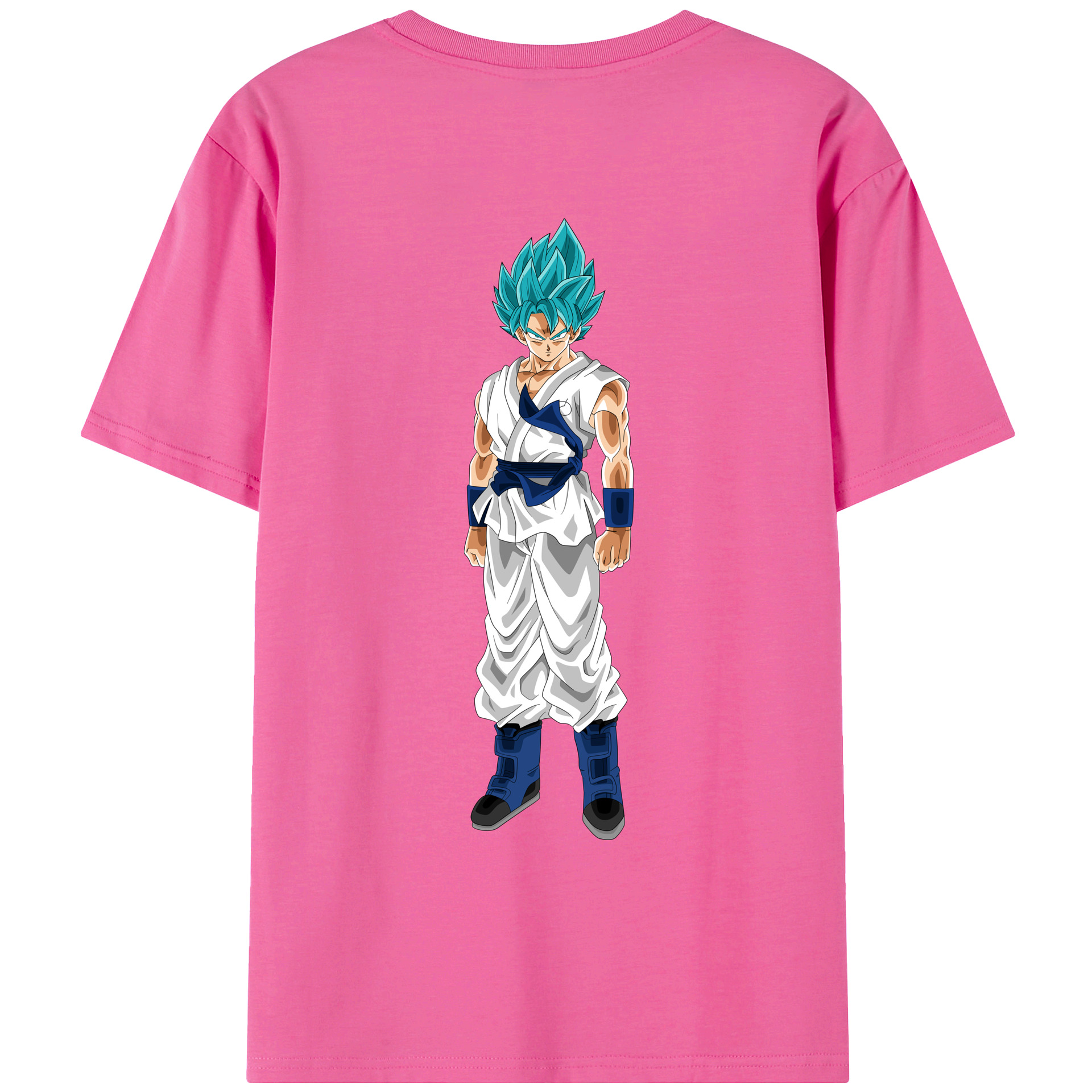 （画像用） ドラゴンボール 孫 悟飯（そんごはん）DRAGON BALL Son Gohan レディース半袖Tシャツ(バックプリント)